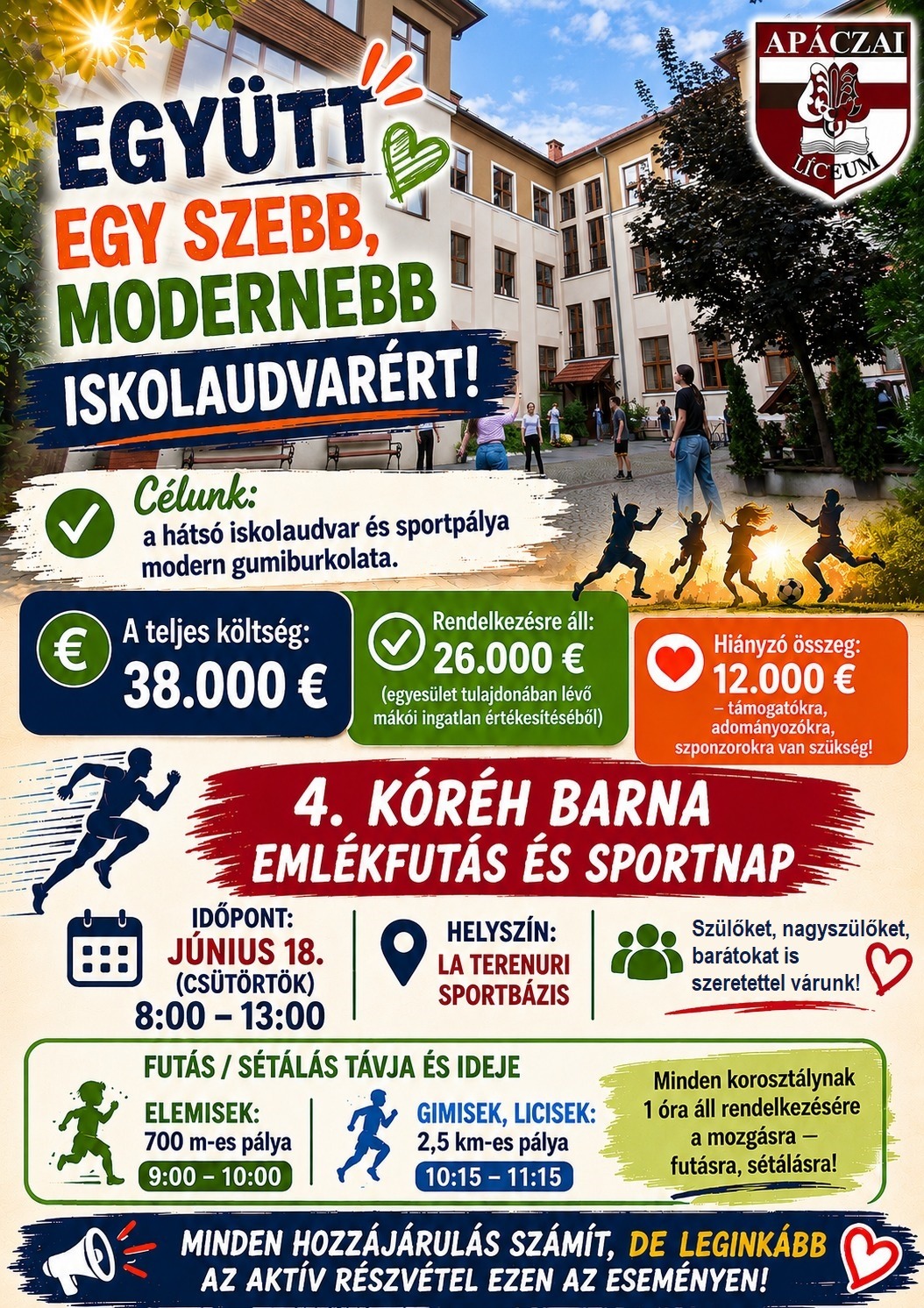 4. Kóréh Barna Emlékfutás és Sportnap